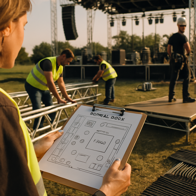 Festivalplanung und Bühnenaufbau: Tipps von Stambaugh Online