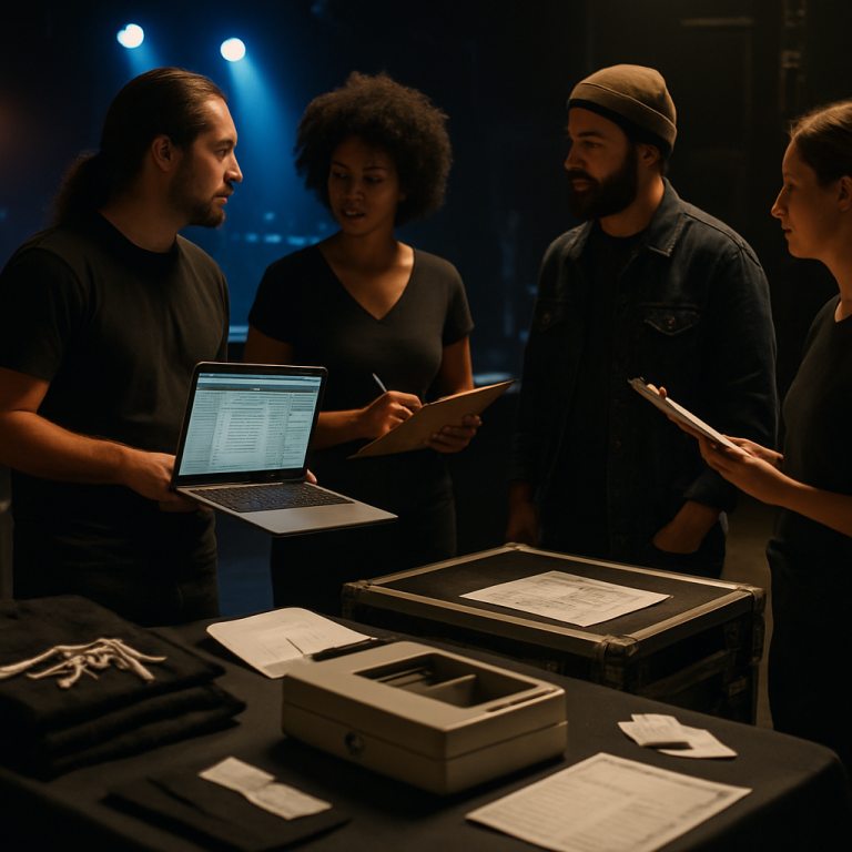 Künstlernachbereitung und Tour-Logistik – StambaughOnline